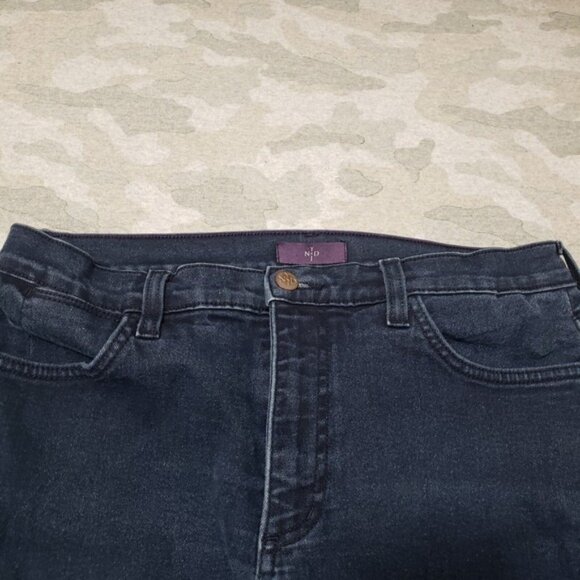 NYDJ Jeans Womens 30 Blue Made In USA Bootcut Denim Dark Wash - Picture 2 of 11